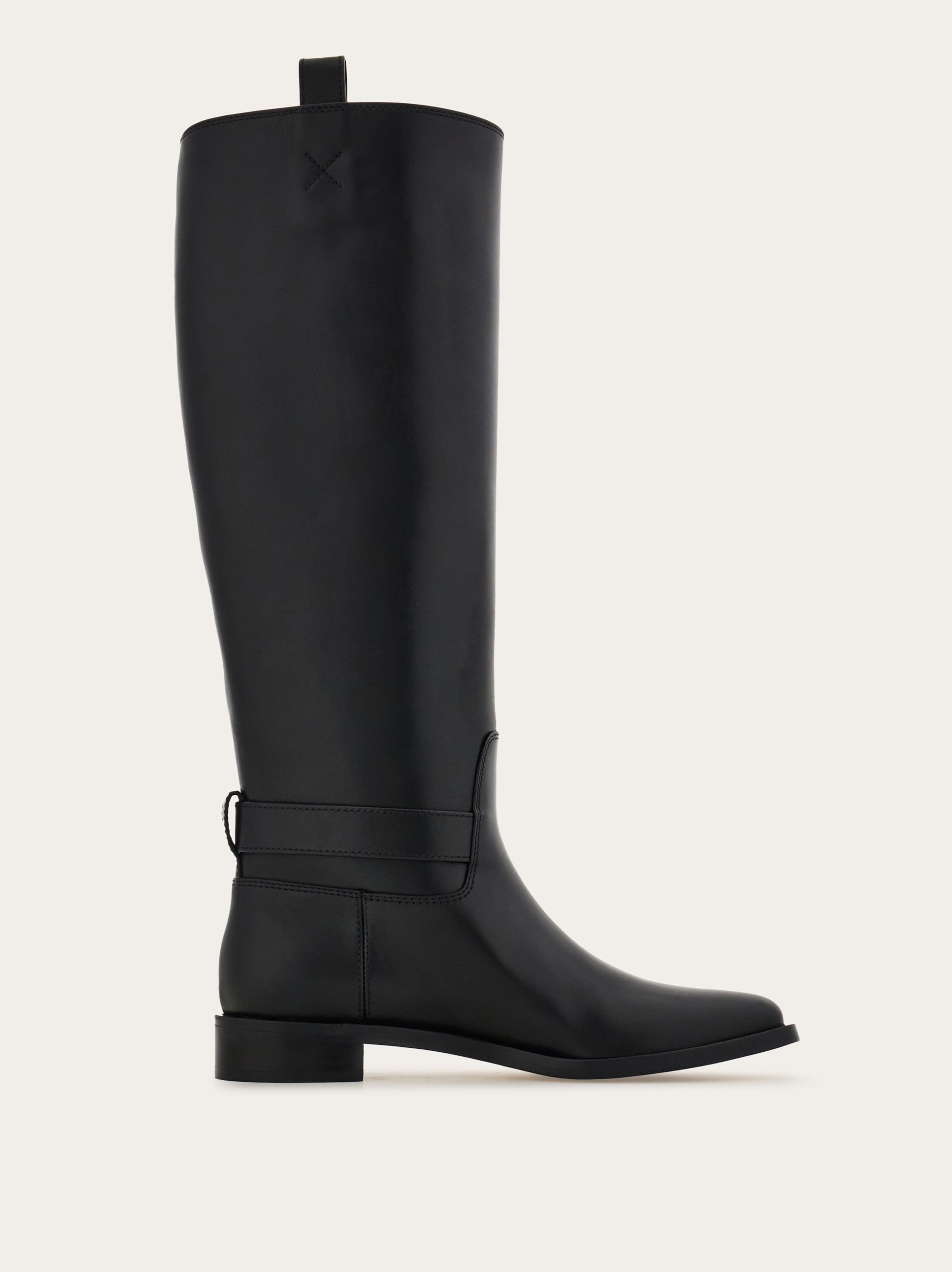 Ferragamo Knee high boot with Hug buckle detail - Image 4